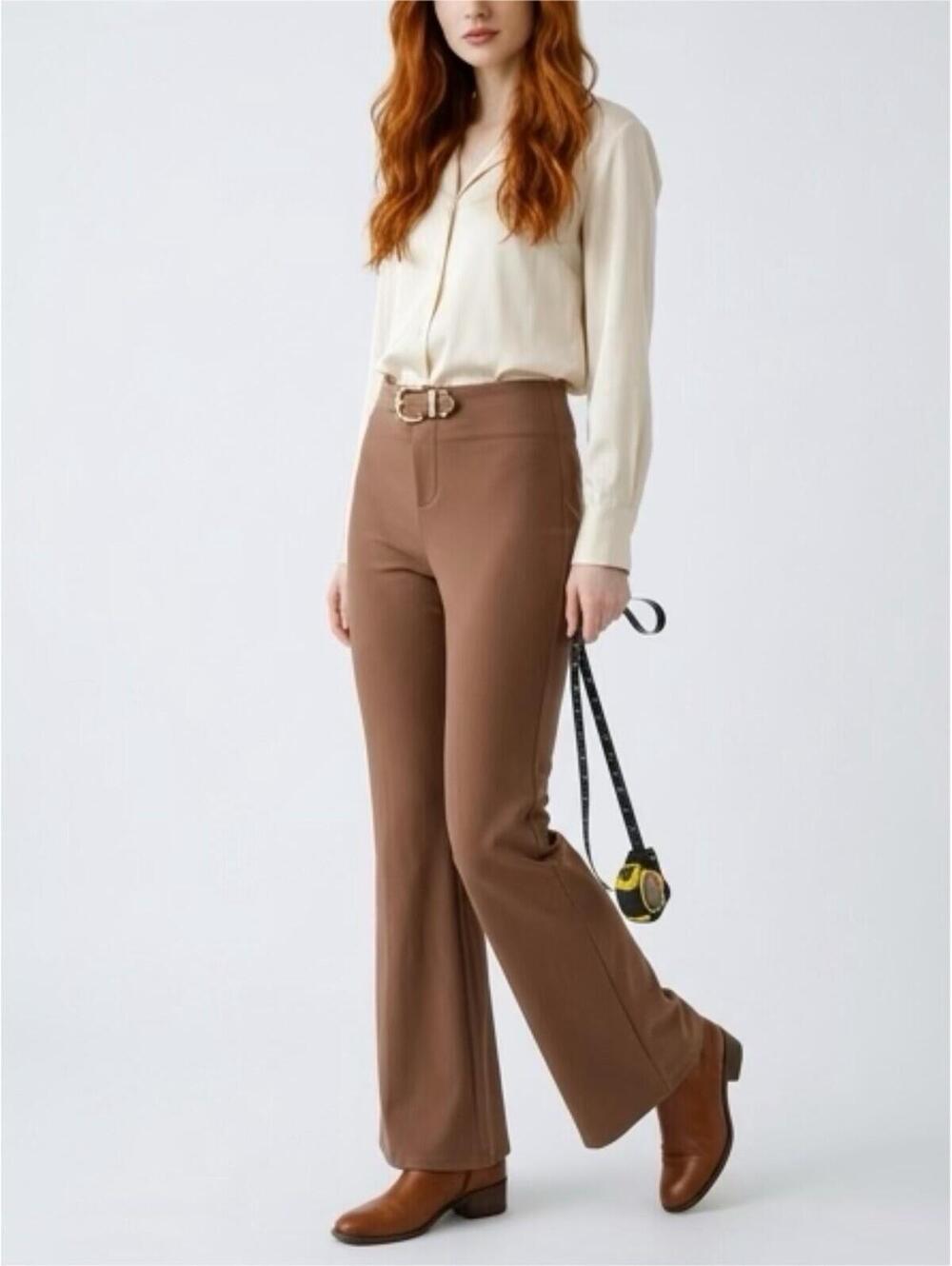Halara Flex High Waisted Back Side Pocket Flair Work Pants Size XL? No tag